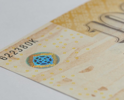 Kurz Kinegram Banknotes